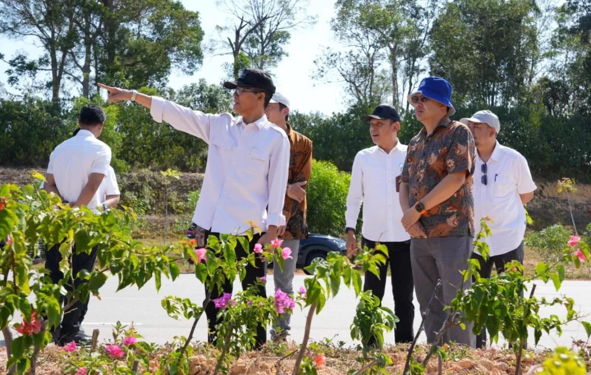 Kepala BP Batam Tinjau Proyek Pembangunan Infrastruktur Batam di Hari Pertama Kerja