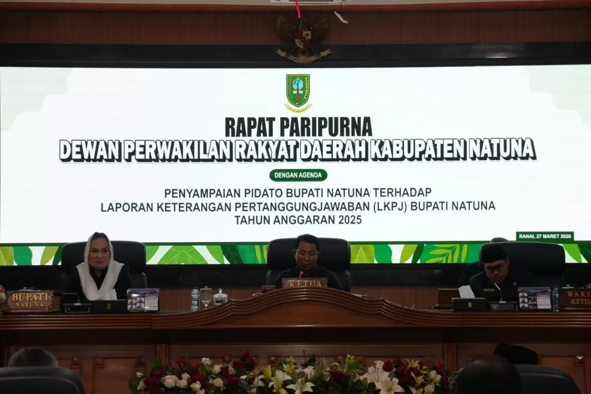 Bupati Natuna Sampaikan LKPJ 2025, IPM Meningkat Jadi 78,94