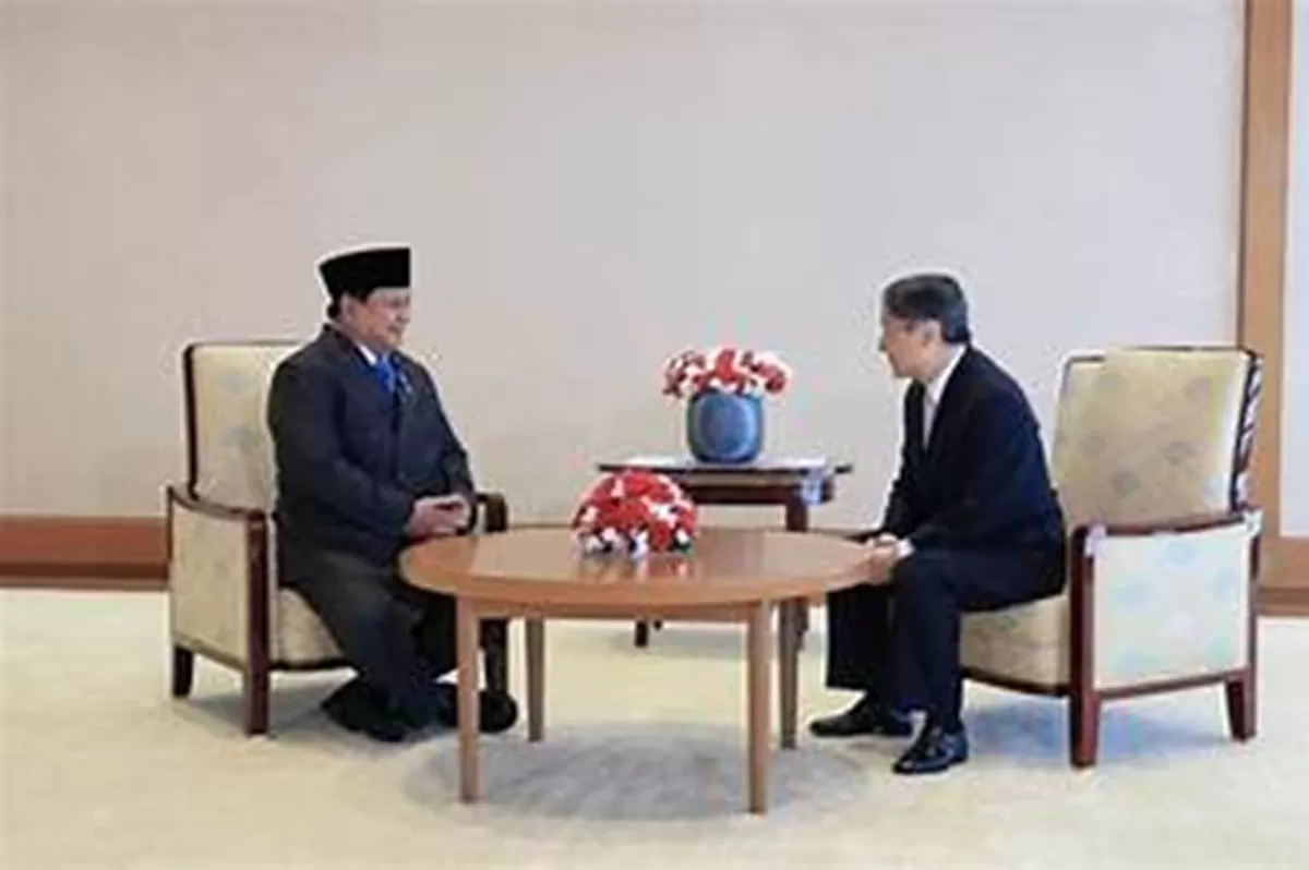 Pertemuan Hangat Prabowo dan Kaisar Naruhito Perkuat Kemitraan Indonesia-Jepang