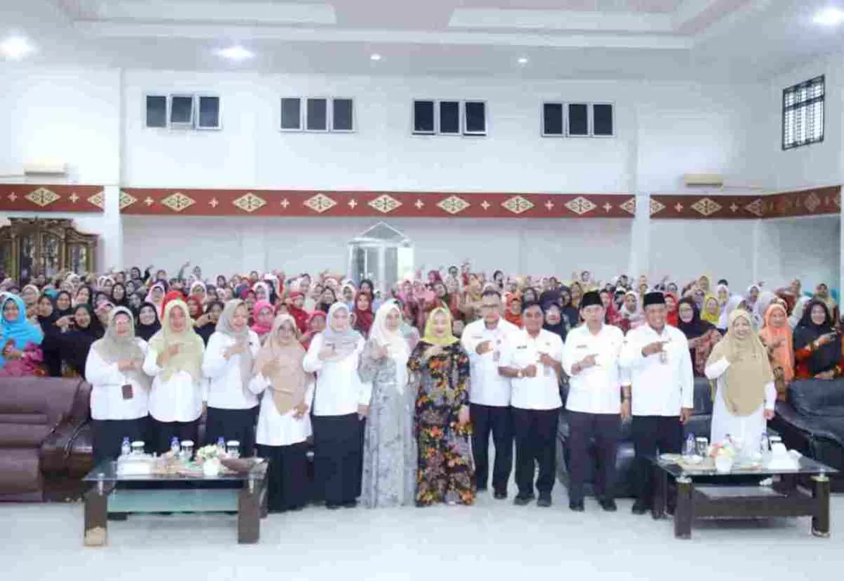 Kader Posyandu Perkuat Silahturahmi dengan Menggelar Halal Bihalal