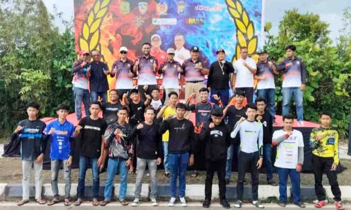 Kejuaraan Drag Bike Piala Wali Kota Tanjungpinang 2026 Dibuka, Fokus Kurangi Balap Liar dan Promosi Sport Tourism