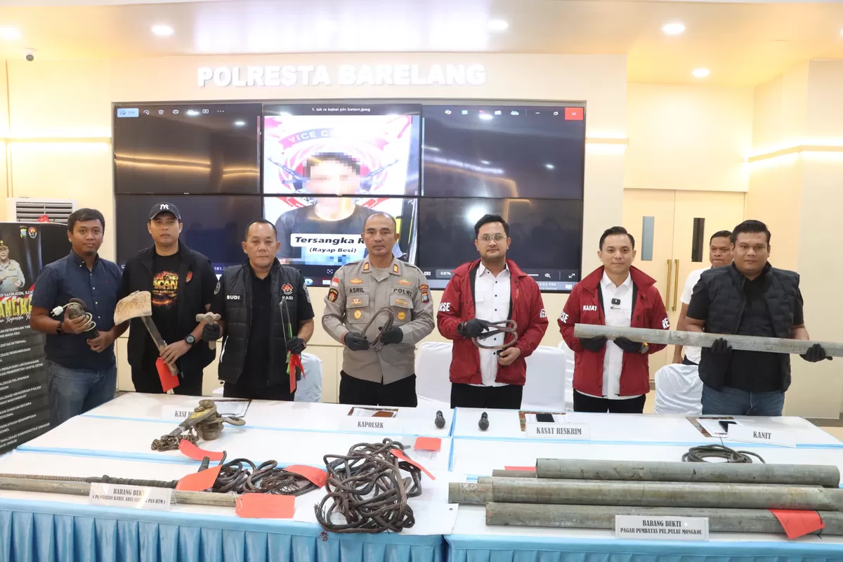 5 Tersangka Pencurian Kabel dan Travo PLN Batam Ditangkap