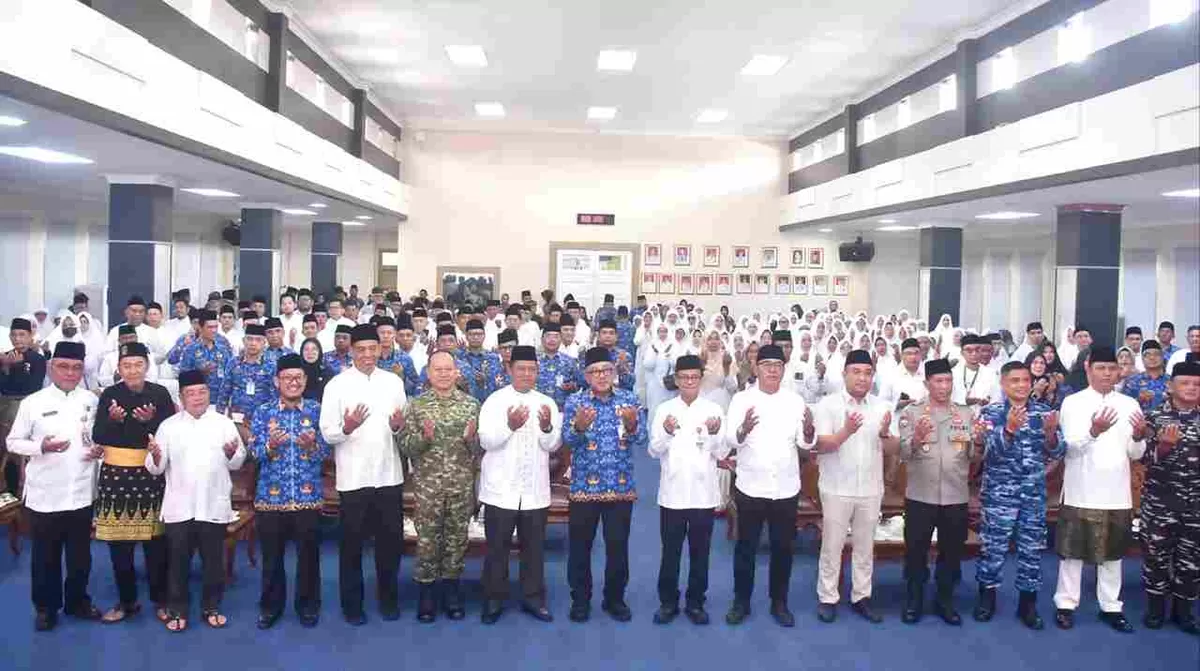 Sebanyak 144 JCH Kota Tanjungpinang Tahun 2026 dilepas Walikota Tanjungpinang Lis Darmansyah. (Foto:Diskominfo Tanjungpinang)