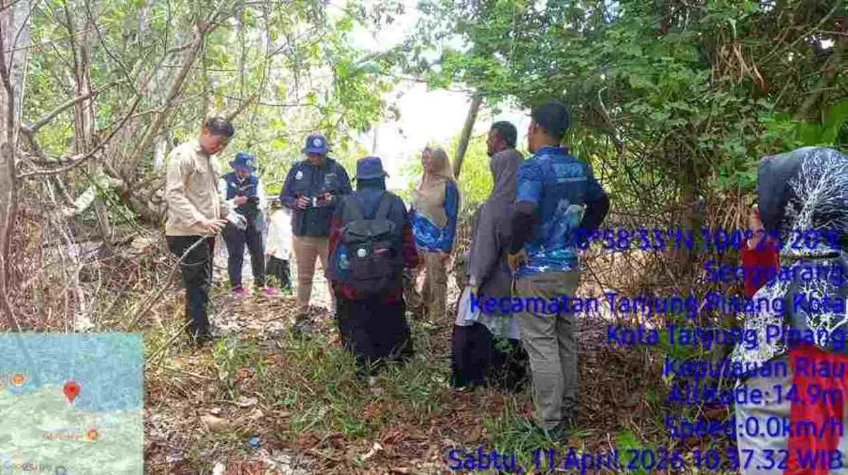 Tim KKP melakukan verifikasi terhadap calon Kampung Nelayan Merah Putih (KNMP) di Kota Tanjungpinang.(Foto:Diskominfo Tanjungpinang)