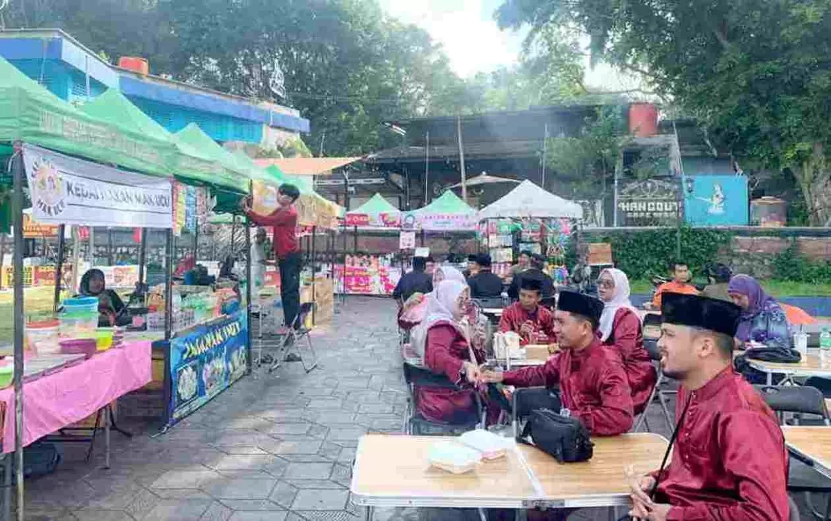 Bazar MTQH memamerkan produk unggulan UMKM tiap kecamatan di Kota Tanjungpinang.(Foto:Diskominfo Tanjungpinang)