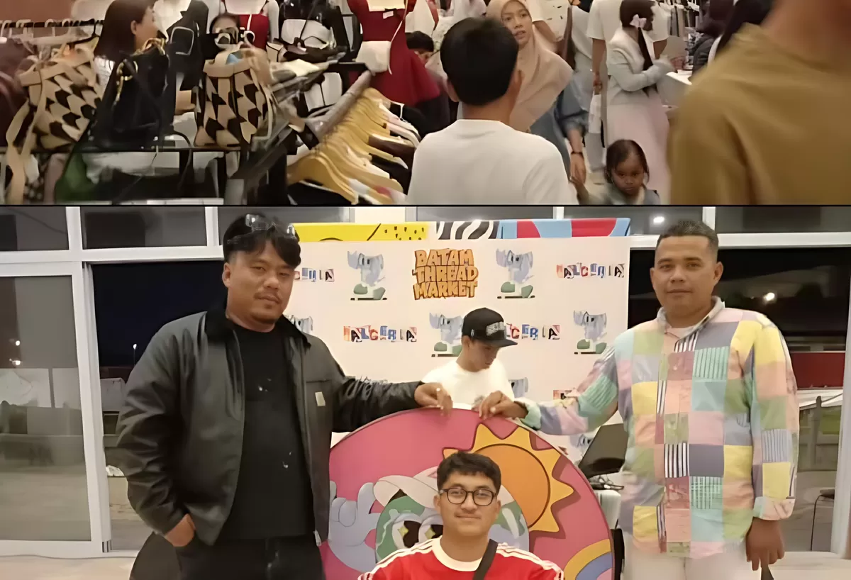 Event Kalceria di padati pengunjung pada Sabtu 2 Mei 2026, di gagas oleh Baron, Rokies, dan Nofal. (Ria Friska)