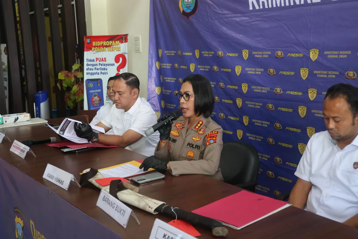 Kabid Humas Polda Kepri Kombes Pol. Dr. Nona Pricillia Ohei. (Humas Polda Kepri)