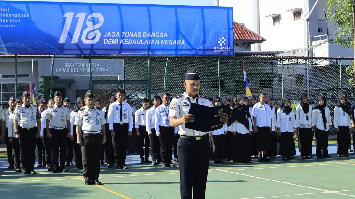 Lembaga Pemasyarakatan (Lapas) Kelas IIA Batam menjadi saksi momen bersejarah pada Selasa 20 Mei 2026. (Humas Lapas Kelas IIA Batam)