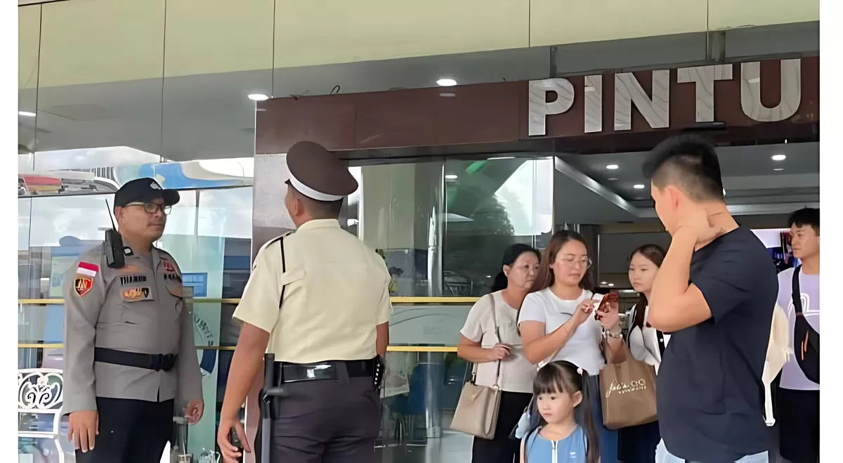 Kegiatan pengamanan dipimpin oleh Kabagops Polresta Barelang AKP Arbi Guna Bimantara, S.I.K., (Humas Polresta Barelang)