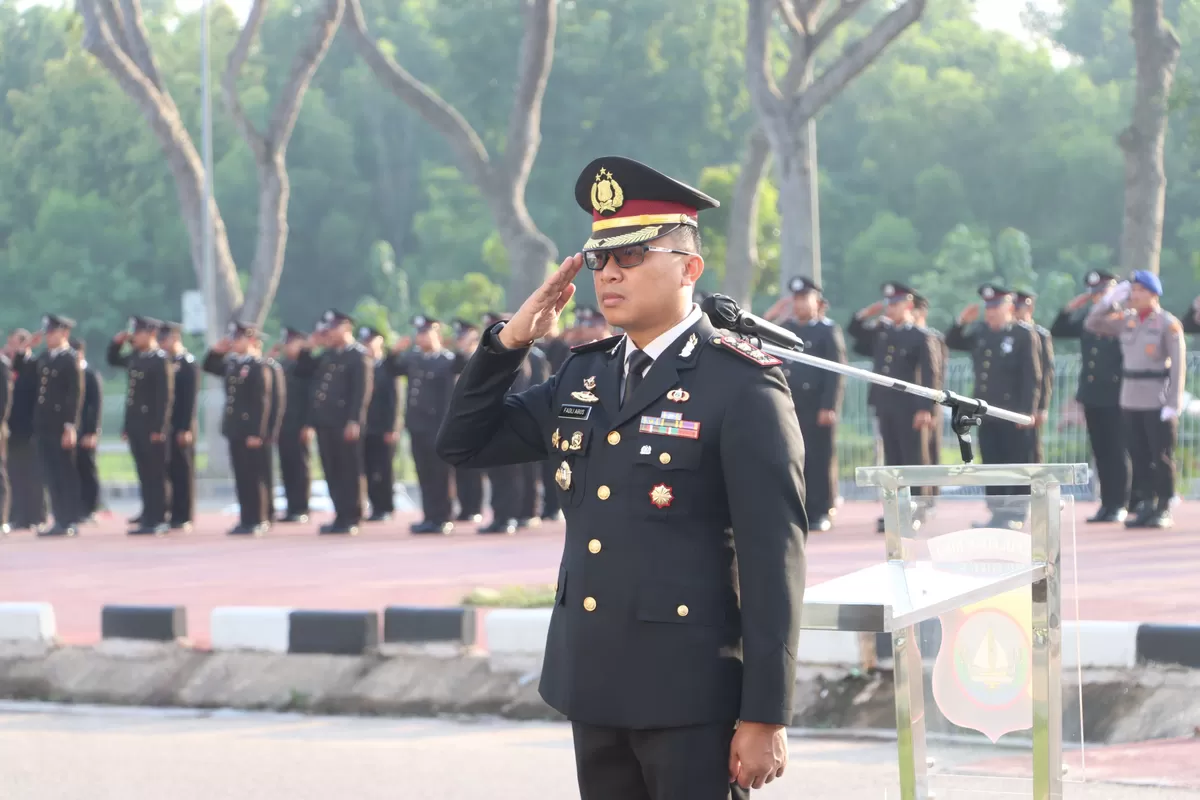 Semangat peringatan tahun 2026, personel Polresta Barelang diharapkan semakin memperkokoh komitmen kebangsaan. (Humas Polresta Barelang)