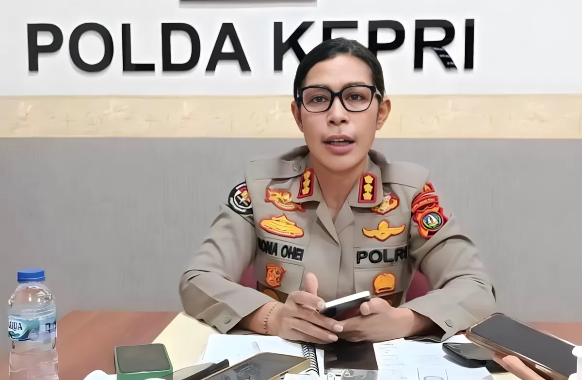 Kabid Humas Polda Kepri, Kombes Pol Nona Pricilia Hoei. (Humas Polda Kepri)