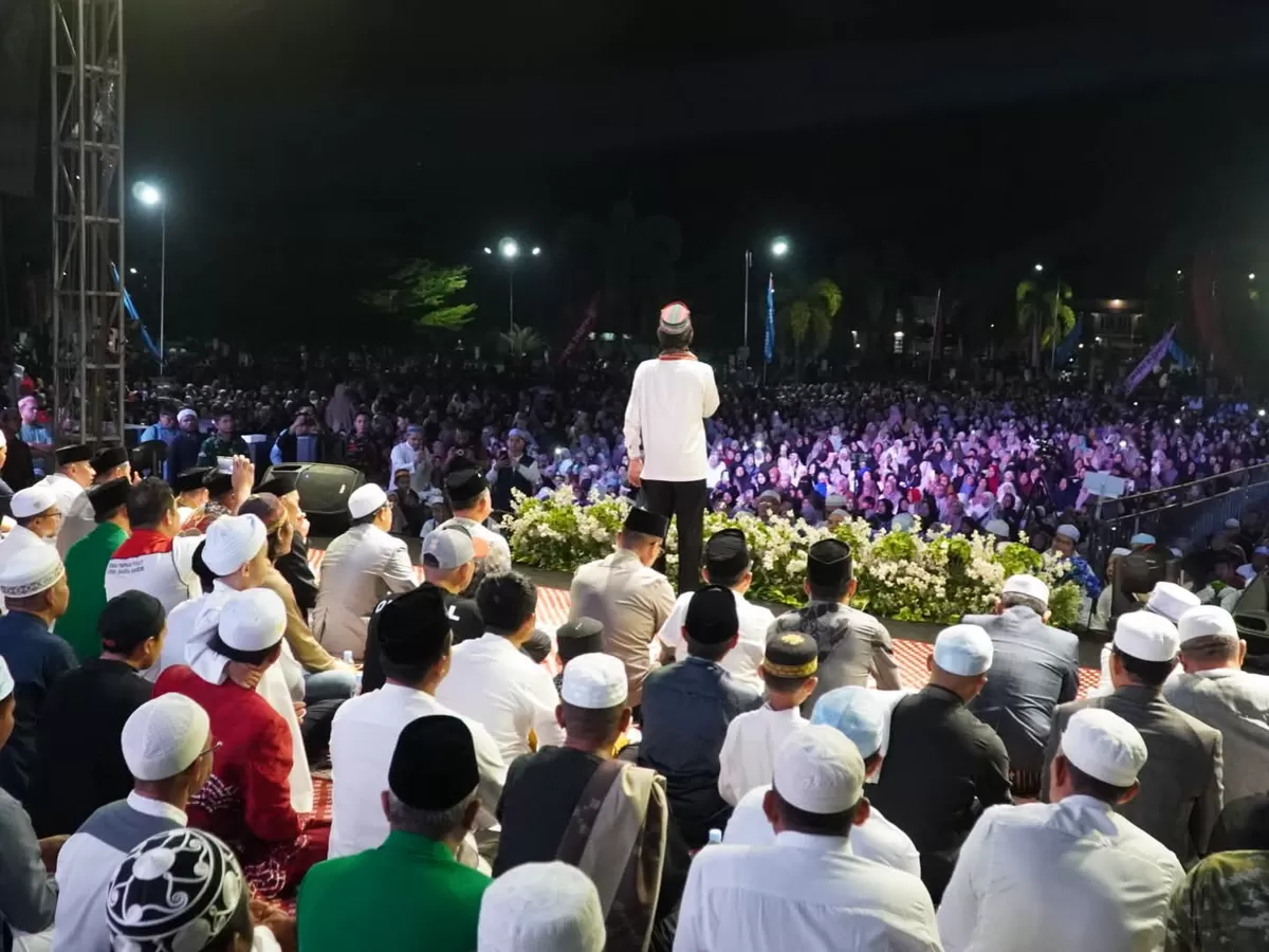 Safari dakwah Ustaz Abdul Somad atau yang akrab disapa UAS di Kalimantan Timur. (Photo Ist)