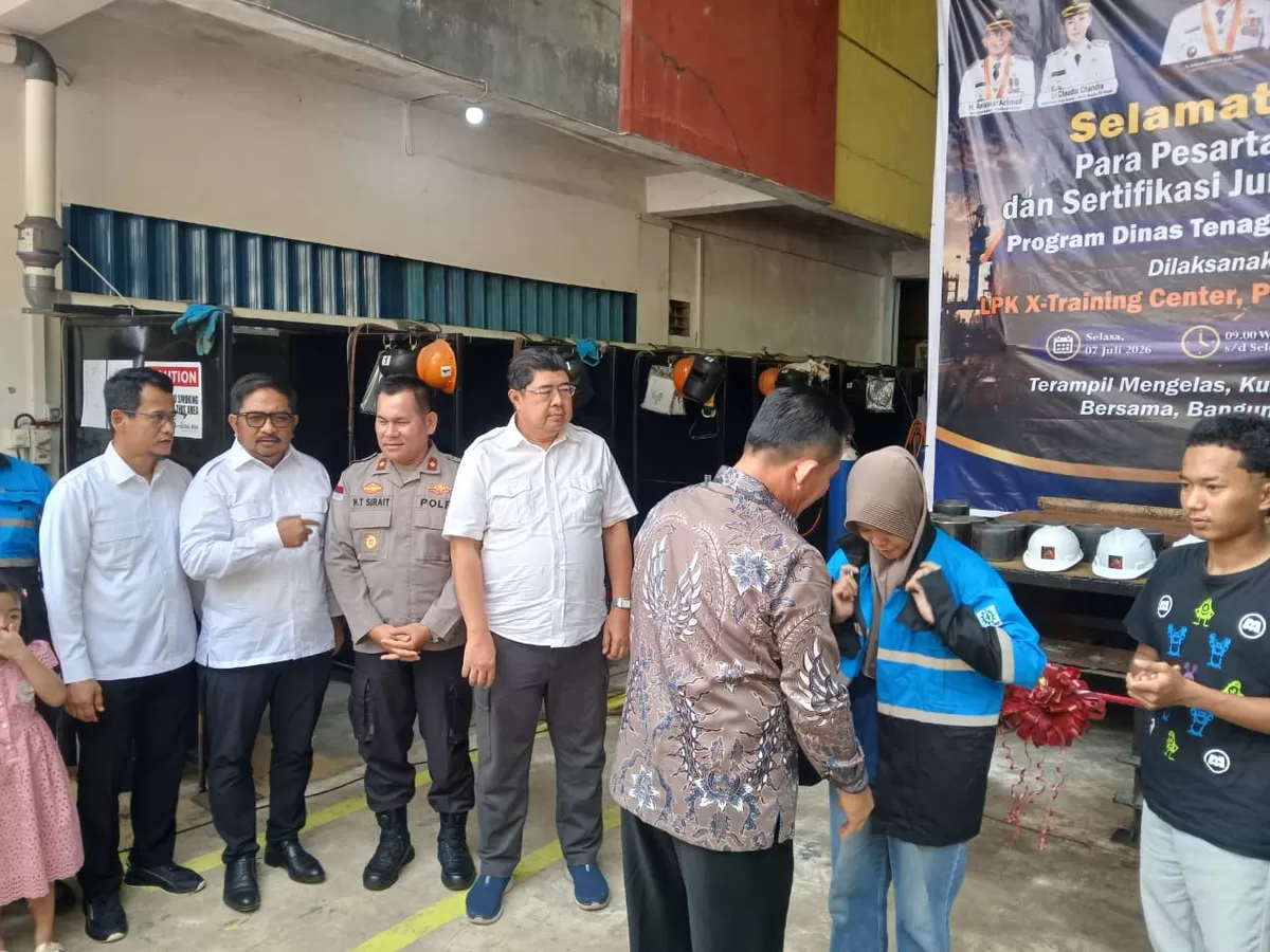 Pengamanan dipimpin langsung oleh Kapolsek Sekupang guna memastikan kegiatan berjalan aman, tertib, dan lancar. (Humas Polresta Barelang)