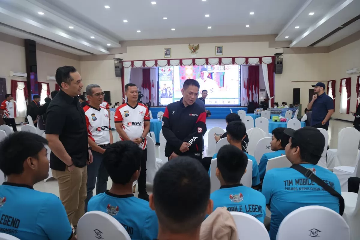 Turnamen Mobile Legends Kapolda Kepri Cup Road to Esports Kapolri Cup 2026 berakhir. (Humas Polda Kepri)