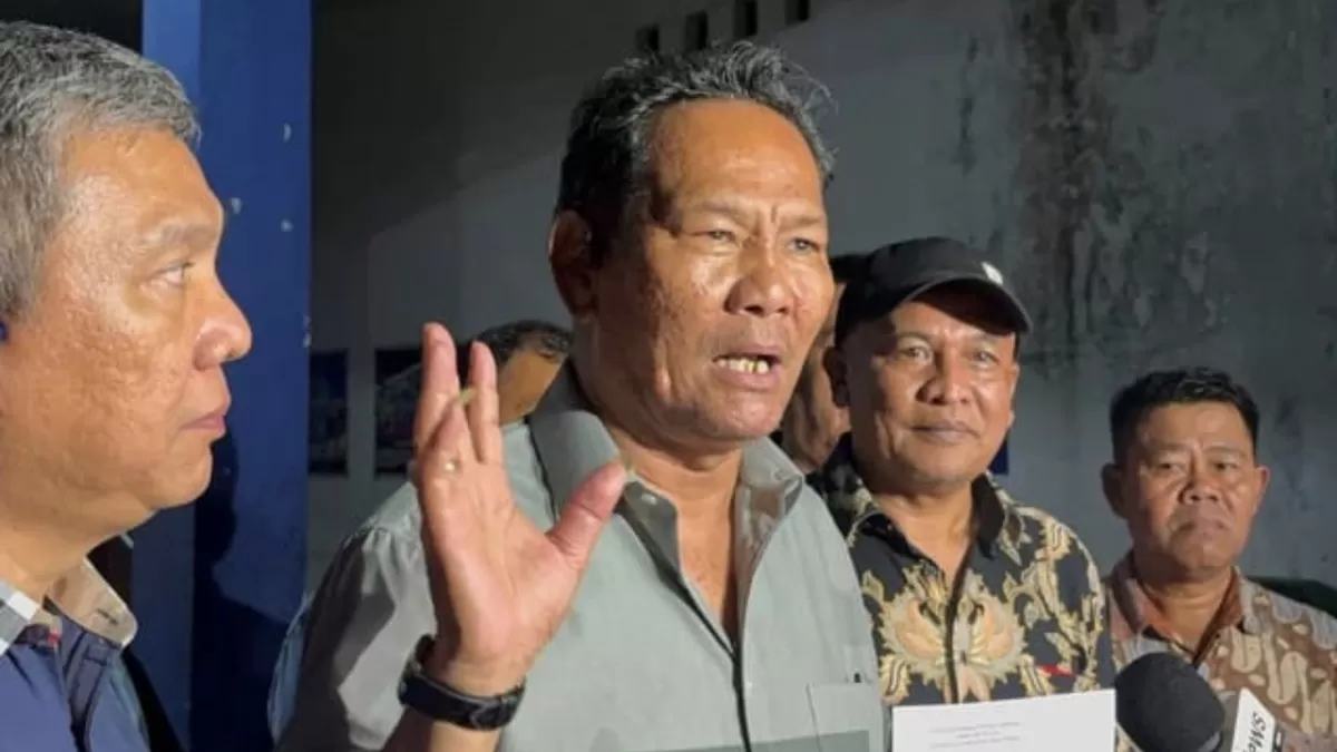Direktur Anti Kekerasan PWI Pusat Edison Siahaan usai melaporkan Hotman Paris di Polda Metro Jaya, Jakarta. (Photo Ist.)