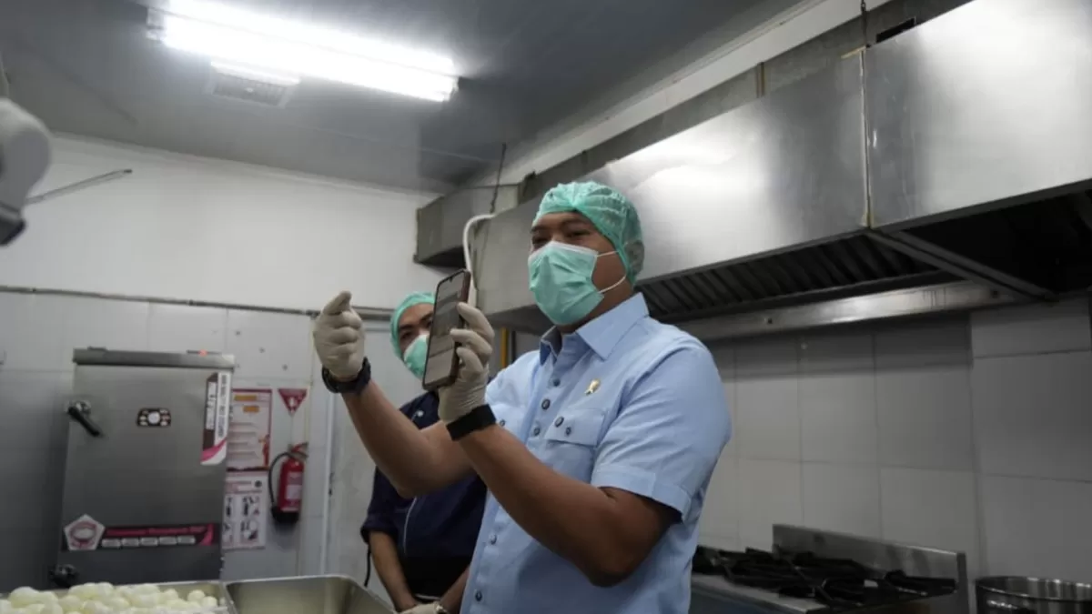 Kepala Badan Gizi Nasional (BGN), Sudaryono, inspeksi mendadak ke sejumlah lokasi di Bogor, Jumat 24 Juli 2026. (Photo Humas BGN.)