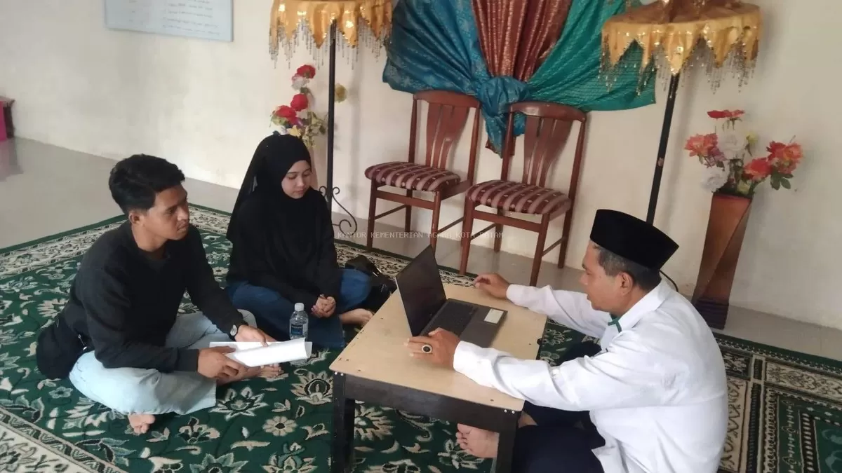 Kantor Urusan Agama (KUA) Kecamatan Bulang menggelar kegiatan Bimbingan Perkawinan bagi Calon Pengantin pada Senin 27 Juli 2026. (Humas Kemenag Batam.)