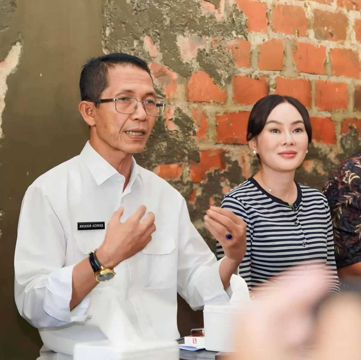 Kepala BP Batam Amsakar Achmad dan Wakil Kepala BP Batam Li Claudia Chandra  (Humas BP Batam )