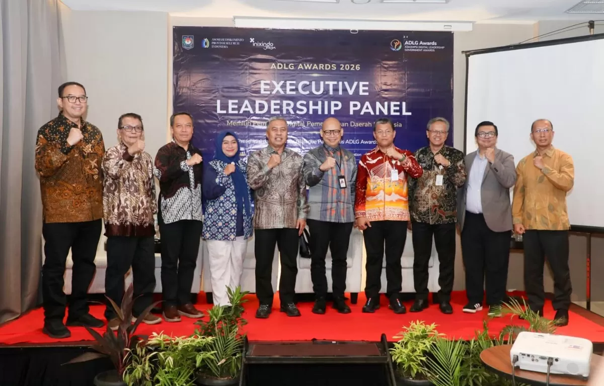Pemko Batam sukses melangkah ke babak final ajang Askompsi Digital Leadership Government (ADLG) Awards 2026 kategori Sekretariat Daerah Kota.  (Humas Diskominfo Batam )