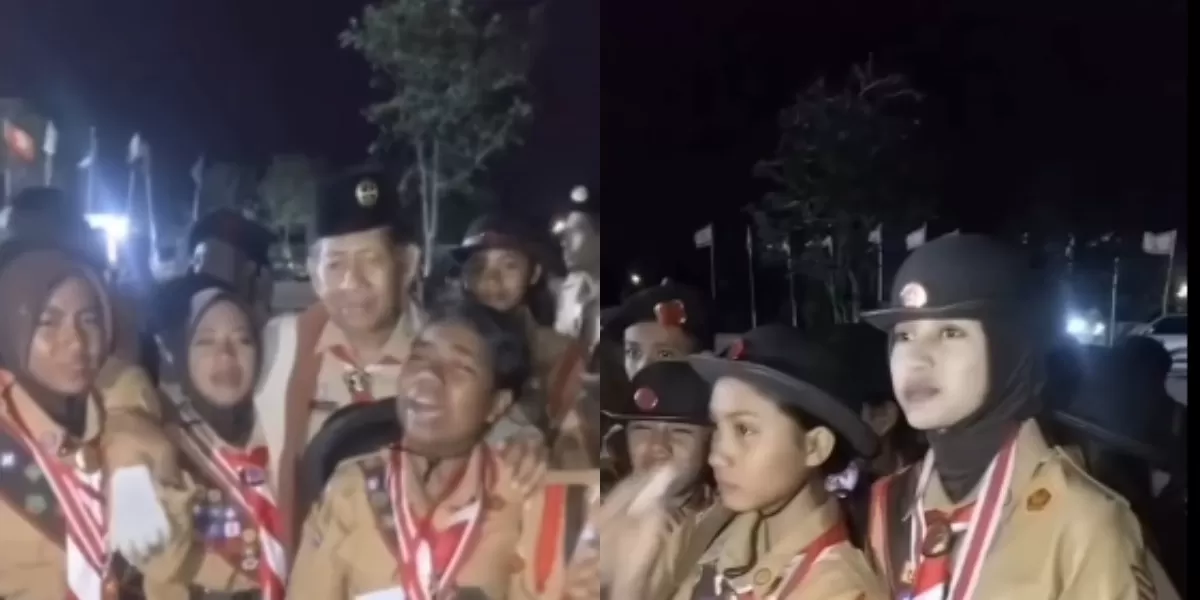 Menyoroti viralnya keluh kesah para siswa pramuka asal Ende, NTT yang terancam gagal melaju ke Jambore Nasional di Jakarta.  (Instagram.com/@undercover.id)