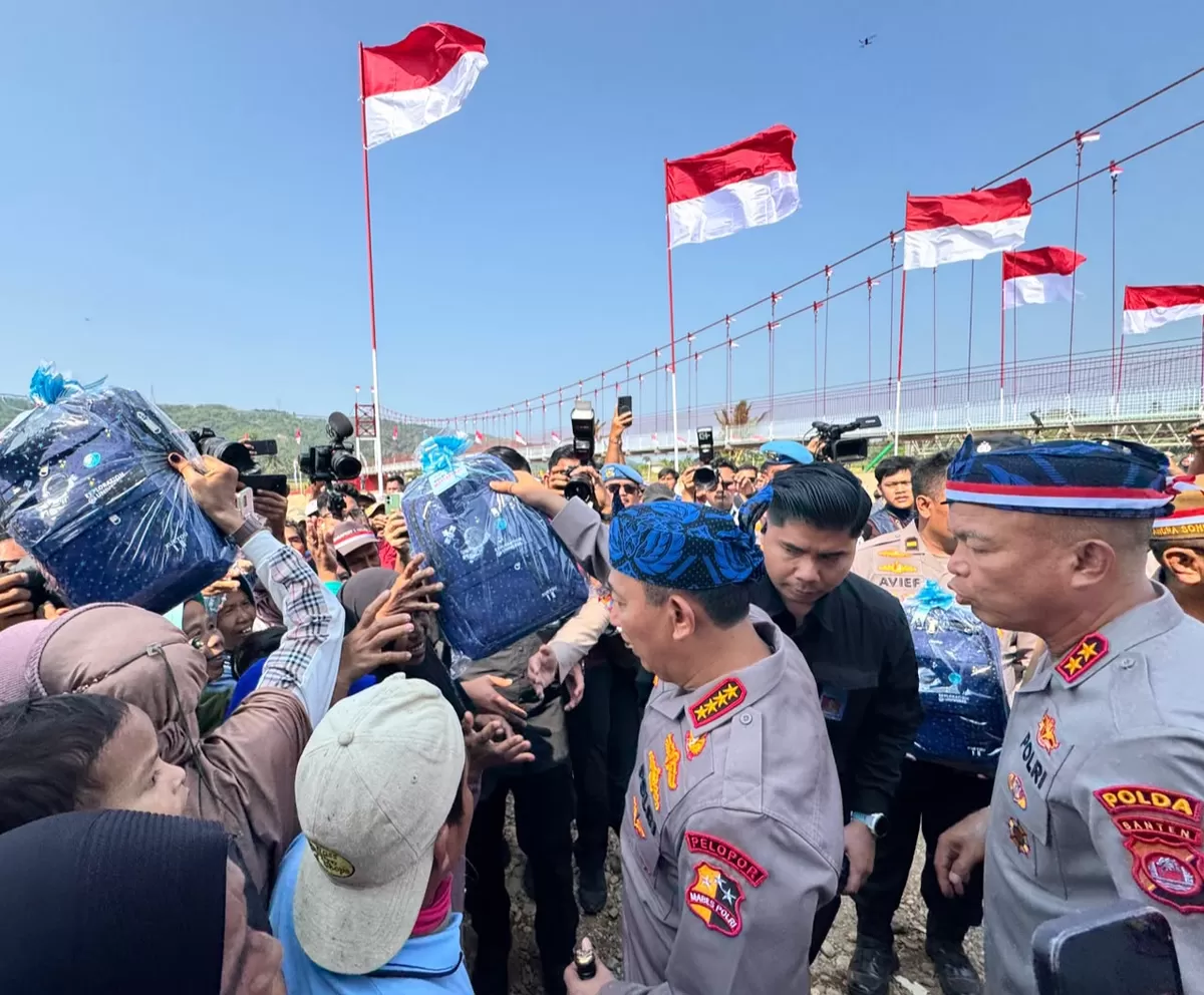 Polri membangun dan merevitalisasi 895 jembatan di 30 Polda. Rinciannya, 874 jembatan telah selesai, 17 masih dibangun, dan 4 masih tahap perencanaan (Foto Ist)