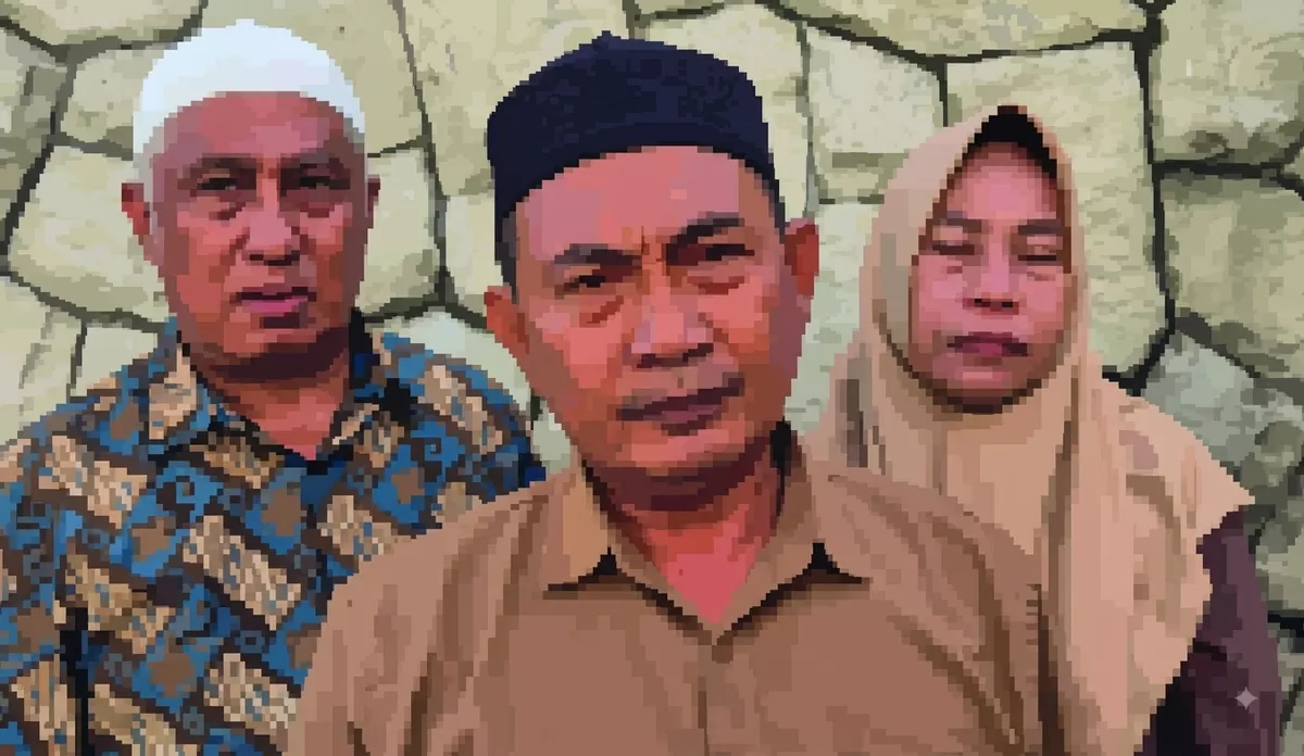 Orang tua almarhum Affan Kurniawan, Zulkifli (Foto Ist)