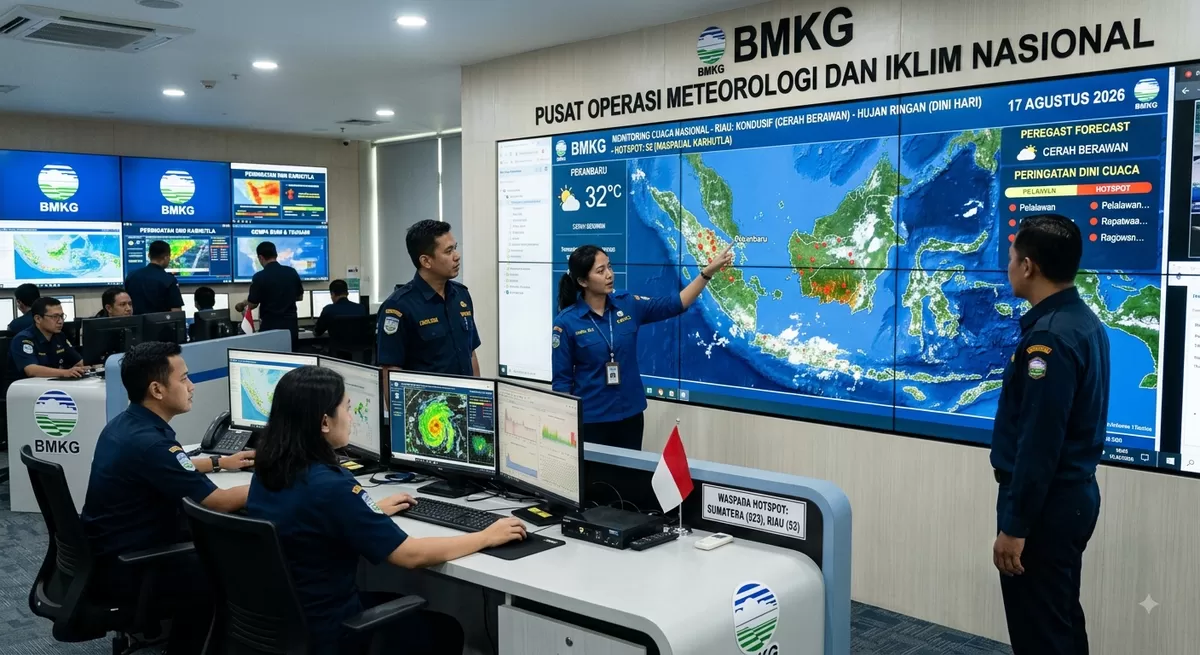 Foto BMKG (Ist)