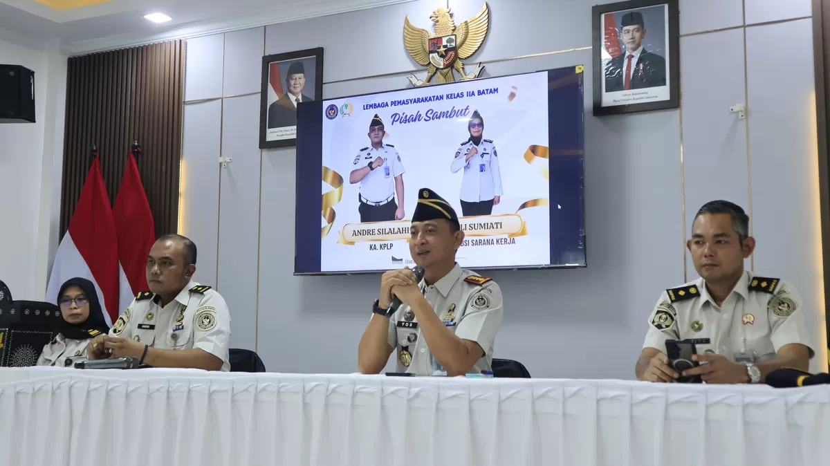 Andre Silalahi mendapat amanah baru sebagai Kepala Rumah Tahanan (Karutan) Kelas IIA Balikpapan (Muhammad Kamil )