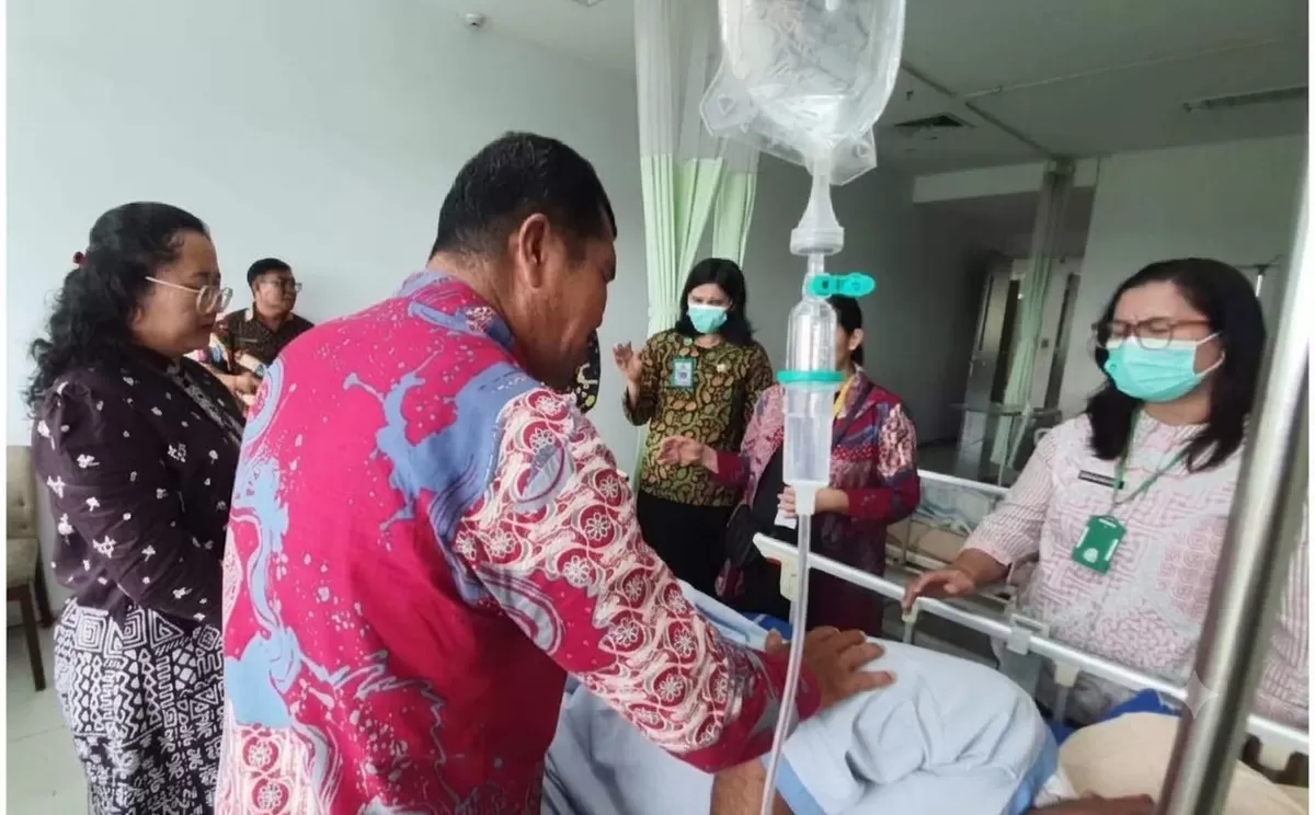 Pasien diajak untuk menyandingkan ikhtiar medis dengan pendekatan spiritual agar dapat menjalani masa perawatan dengan kedamaian di dalam dada. (Humas Kemenag Batam )
