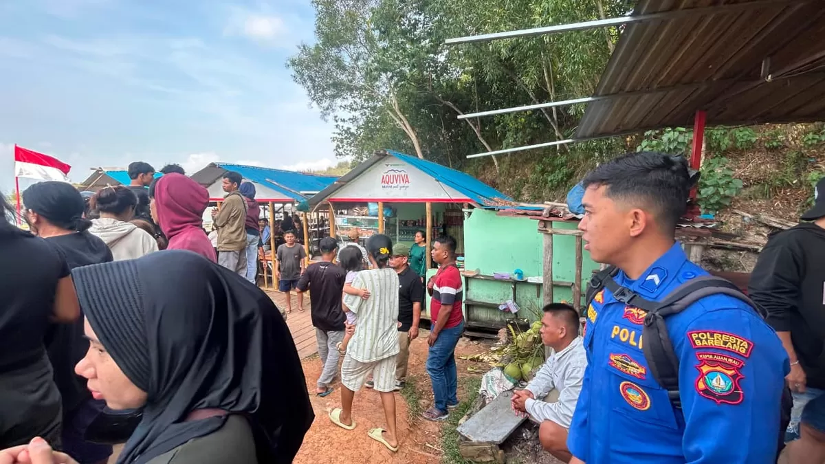 ​Korban berhasil ditemukan dalam kondisi selamat setelah terdampar di kawasan perairan Pulau Teluk Arah, Kecamatan Sagulung. (Humas Polda Kepri )