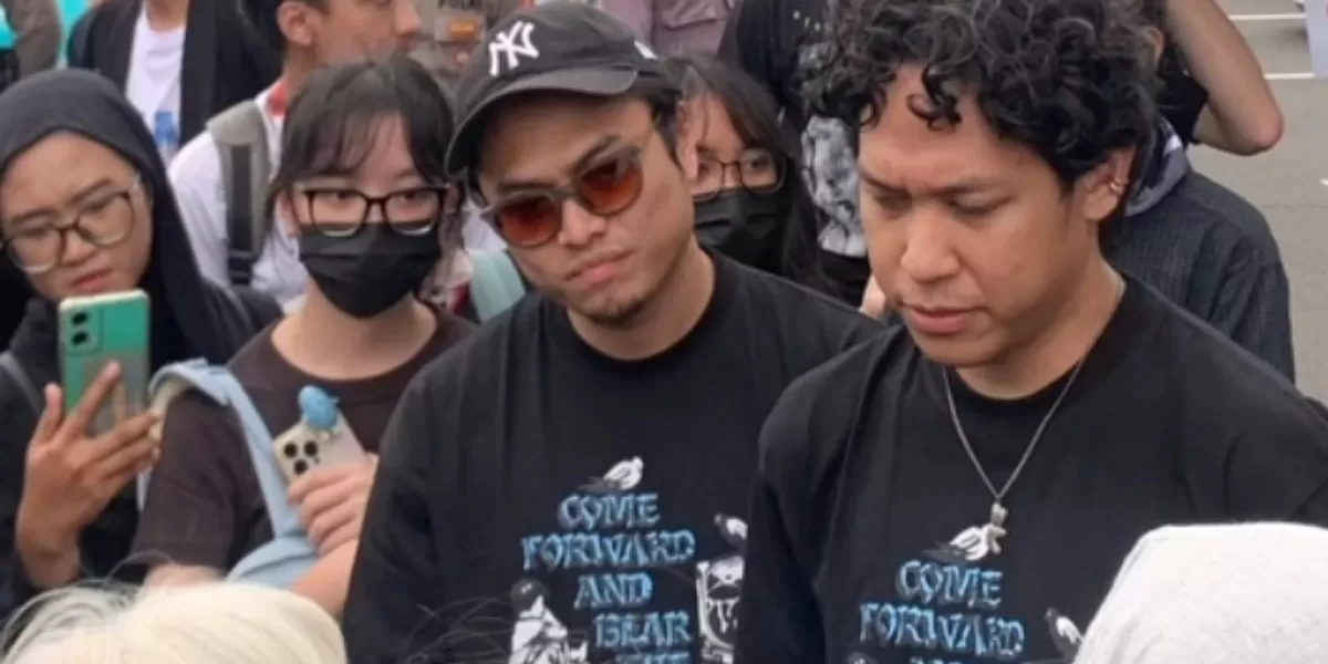 Foto: Baskara Putra di Aksi Kamisan (Dok. Judirho )