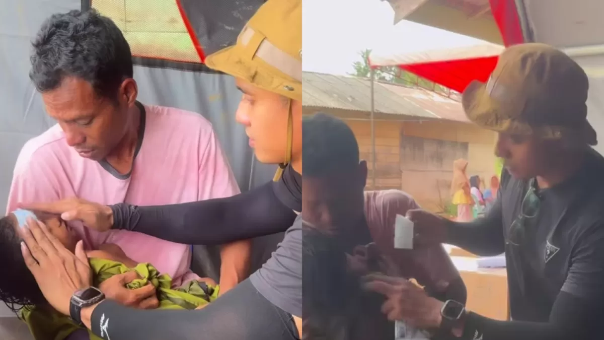 Posko layanan kesehatan yang diperlukan oleh warga terdampak dan penyintas banjir Sumatera. (Dok. Instagram/rully_xabian)