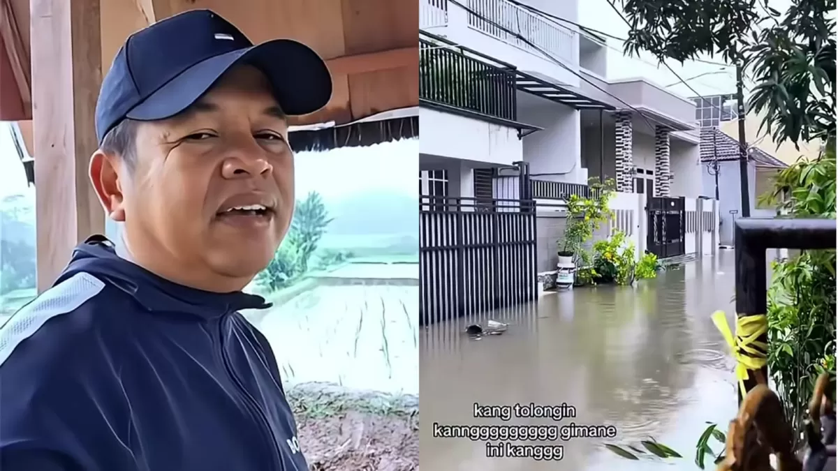 Gubernur Jawa Barat Dedi Mulyadi tanggapi keluhan warga Bekasi soal banjir. (Dok. Instagram/dedimulyadi71)