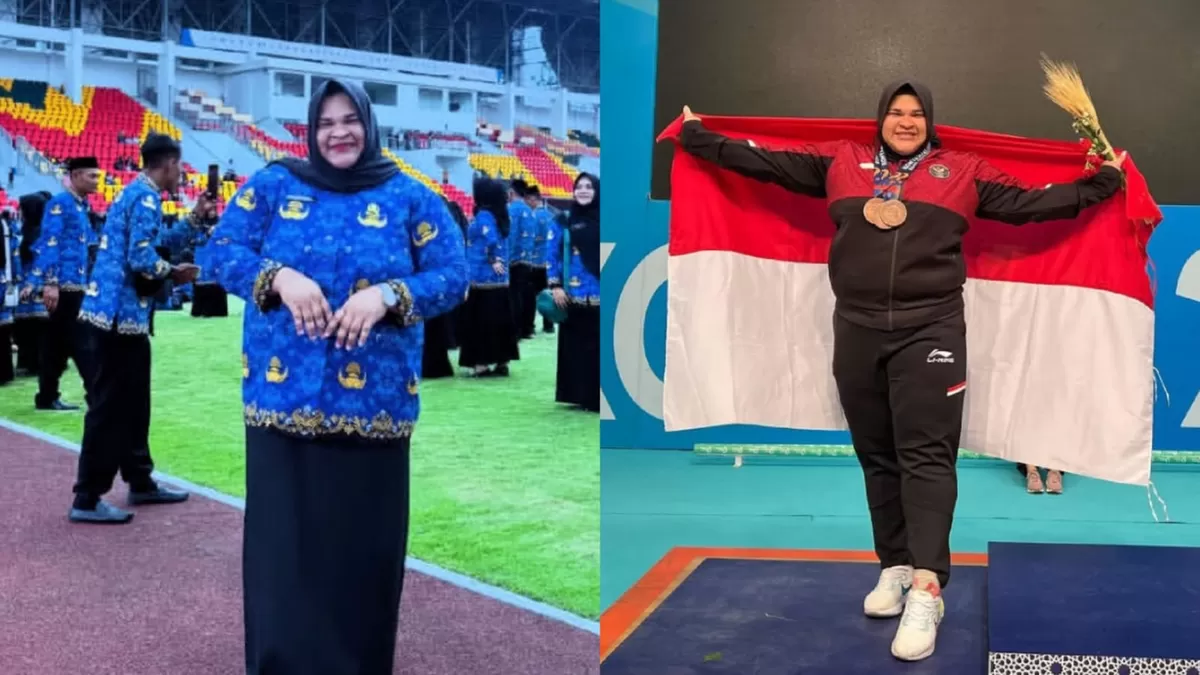Curhatan atlet angkat besi asal Aceh, Nurul Akmal usai pelantikan PPPK Paruh Waktu. (Dok. Instagram/nurulakmal_12)