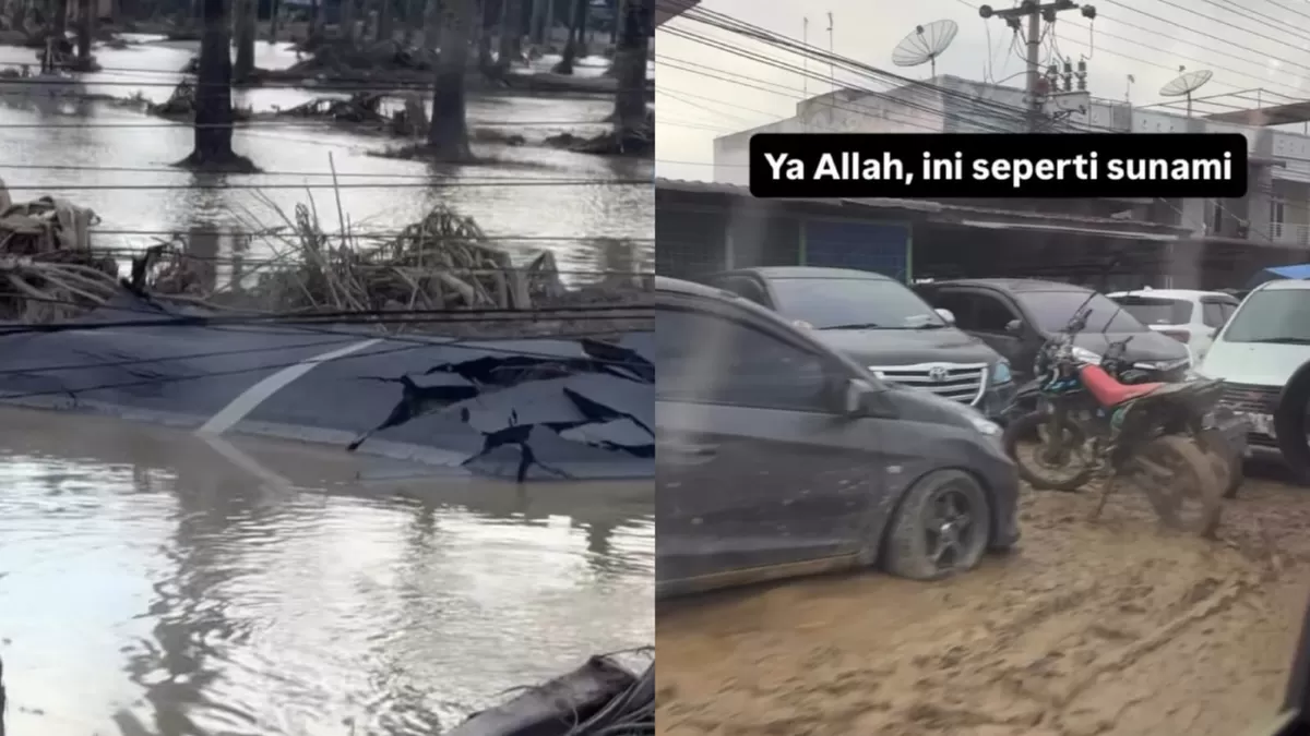 Warga membagikan kondisi sehari setelah banjir surut di Aceh Tamiang. (Dok. Instagram/keila_dwi_putri_real)