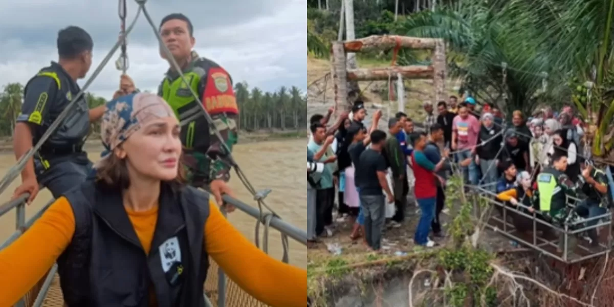 Mengintip cerita pilu artis Luna Maya yang melihat kondisi terkini wilayah Peusangan, Bireuen, Aceh pascabencana banjir bandang. (Dok. Instagram.com/@lunamaya)