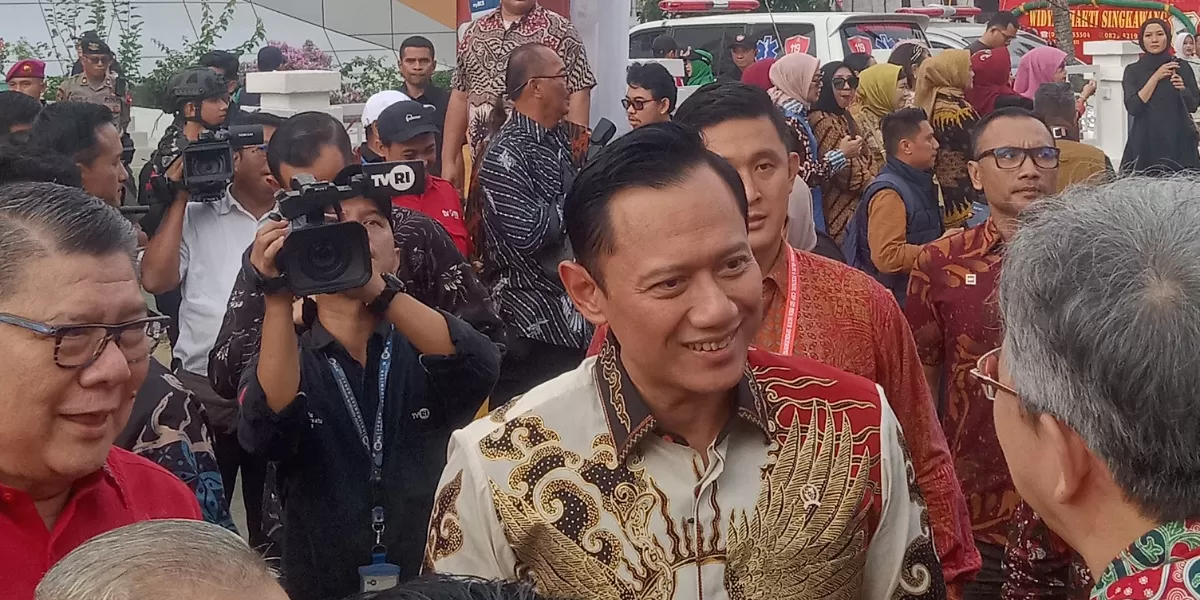 Foto: AHY saat menghadiri Cap Go Meh Singkawang 2026. (Dok. Judirho)