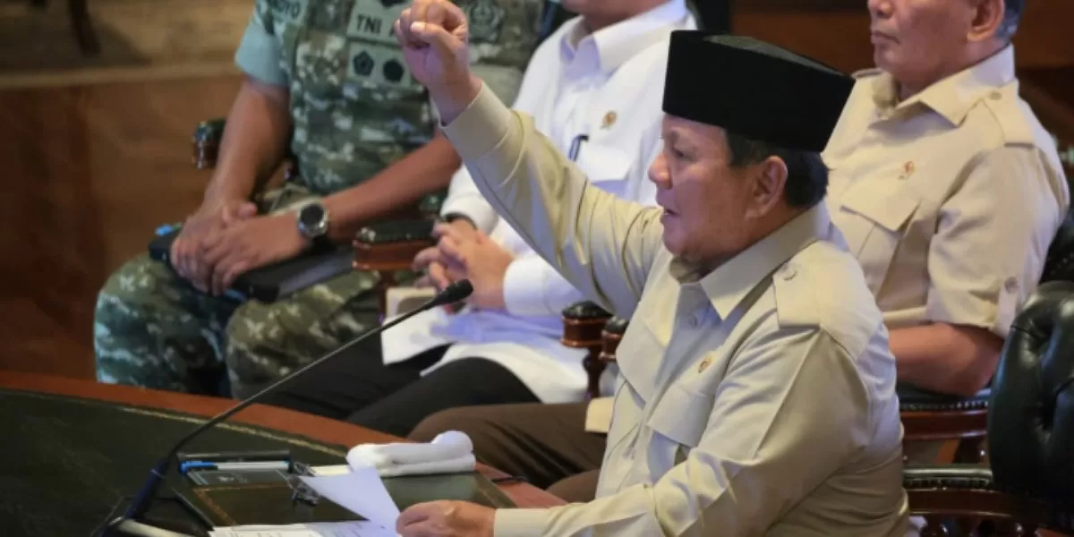 Prabowo mengatakan Indonesia aman pangan meski dunia hadapi konflik dan krisis. (Dok. Istimewa )