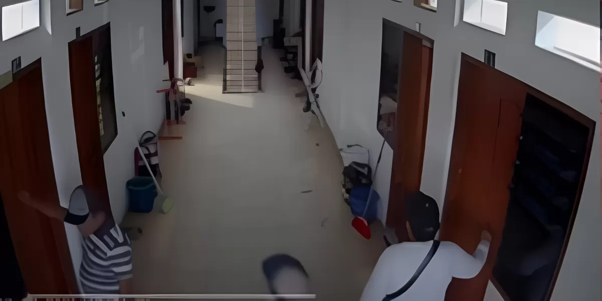 Menyoroti insiden viral terkait dugaan kasus pencurian di sebuah kos pada area kampus Unika, Medan, Sumatera Utara. (Dok. Instagram.com/@medantalktv)