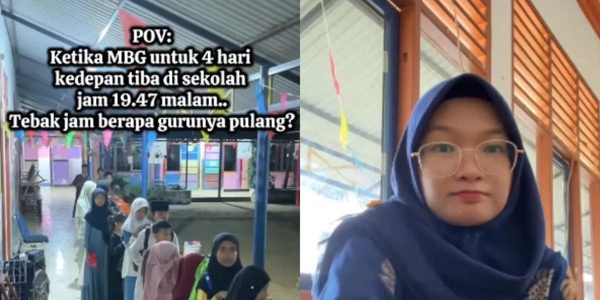 Menyoroti penuturan seorang guru SD di Palembang, Sumatera Selatan terkait dugaan keterlambatan pembagian paket MBG untuk siswa sekolah. (Dok. Instagram.com/@mhira_wati)