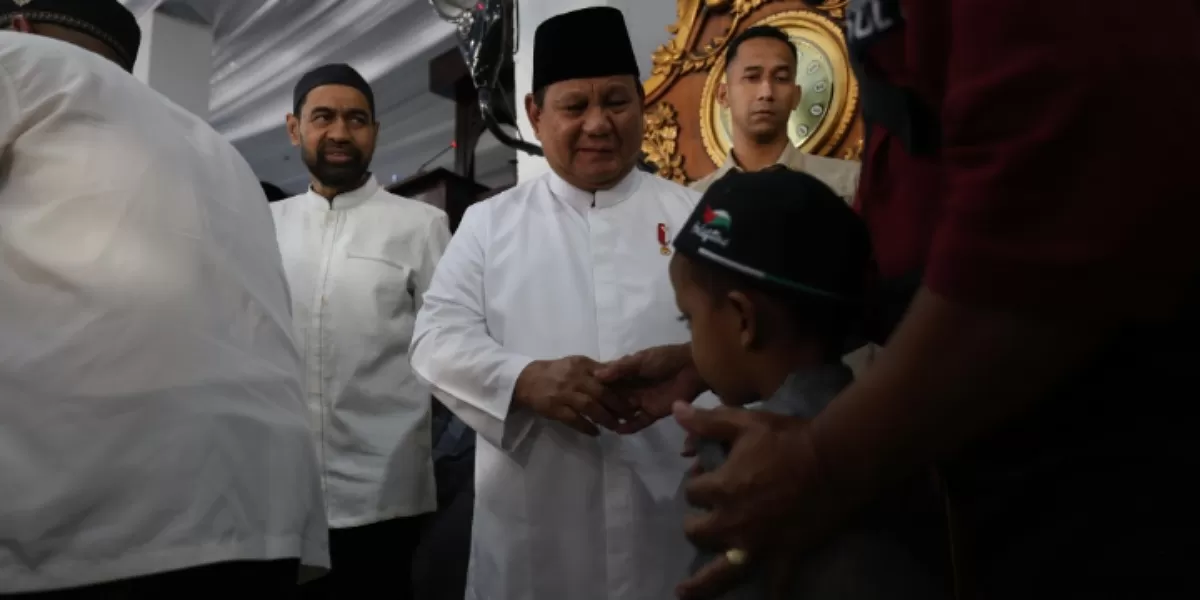 Foto:, Prabowo Subianto di Aceh Tamiang (Dok. Istimewa )