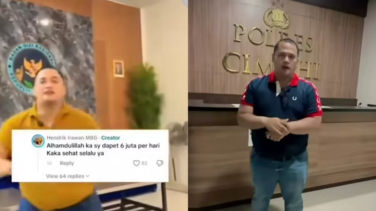Viral video mitra SPPG usai pengakuan mendapat insentif Rp6 juta per hari. (Dok. Instagram/hendrikirawan_d1213mbg)