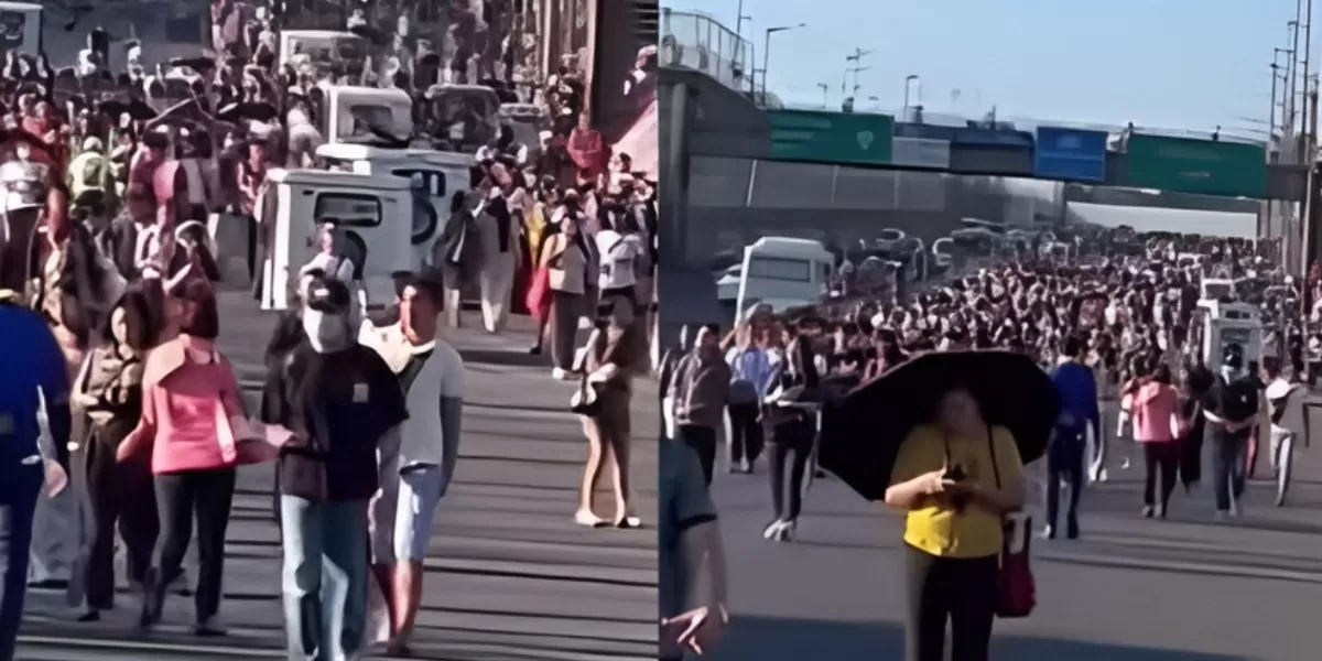 Menyoroti fenomena viral terkait krisis energi yang diduga terjadi di Filipina hingga bikin warganya pilih jalan kaki demi hemat BBM. (Dok. Instagram.com/@lambegosiip)