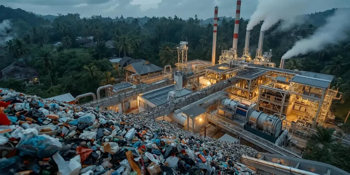 Foto: Pembangkit Listrik Tenaga Sampah (PLTSa)  (Dok. Istimewa )