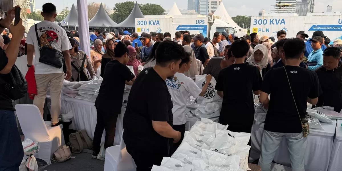 Foto: Suasana Pasar Rakyat di Monas. (Dok. Istimewa )