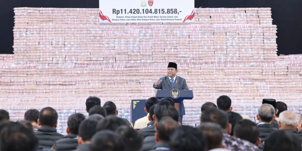 Penyerahan Denda Administratif dan Penyelamatan Keuangan Negara di Kejaksaaan Agung.  (Dok. Istimewa )