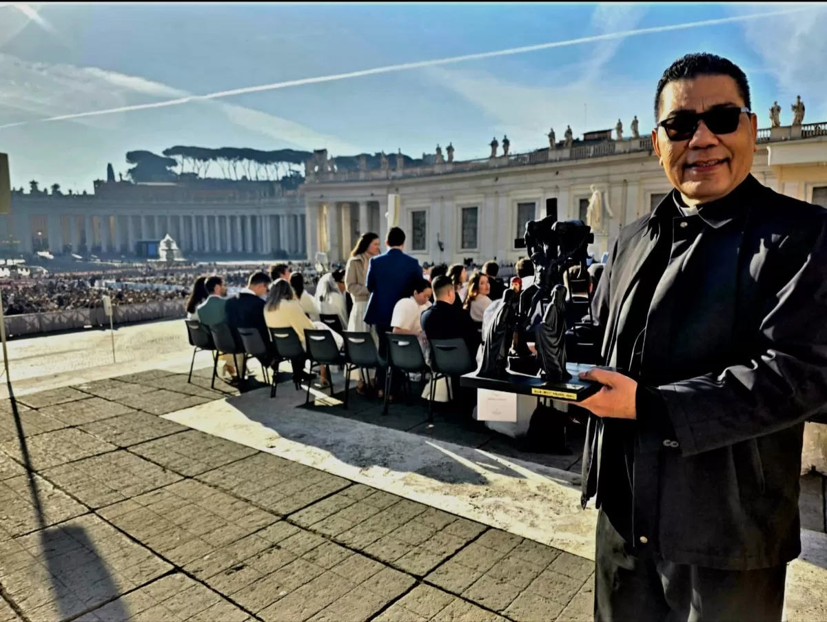Staf Dikasteri Dialog Antaragama Takhta Suci, Padre Marco.  (Dok. Pontianak Globe)