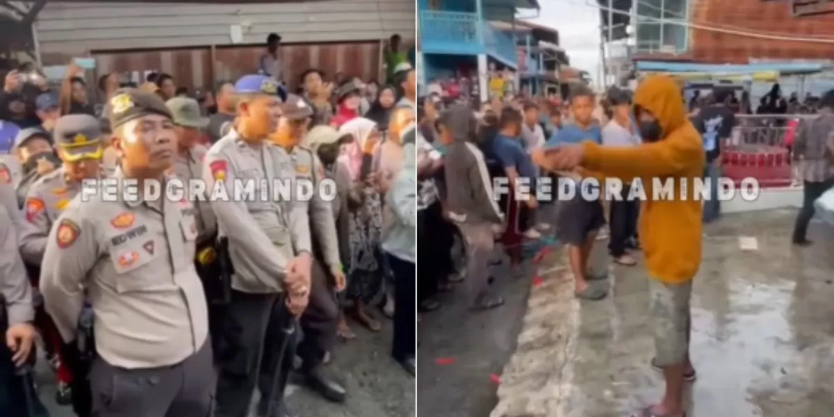 Menyoroti insiden viral terkait aksi perusakan tempat dugem alias hiburan malam di Rokan Hilir, Riau. (Dok. Instagram.com/@feedgramindo)