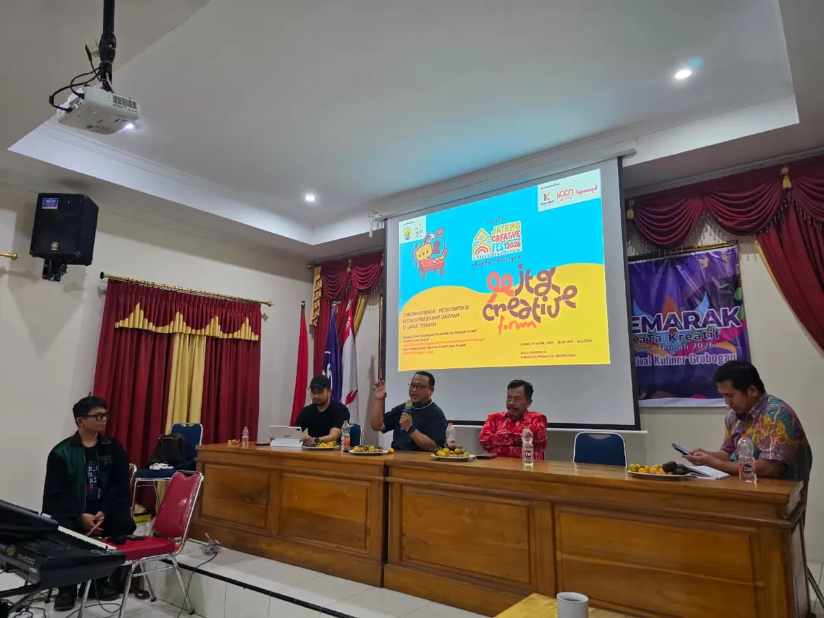 Pelaku Kreatif Jawa Tengah Bertemu di Grobogan, Perkuat Kolaborasi Ekosistem Ekonomi Kreatif Daerah. (Dok. Istimewa )