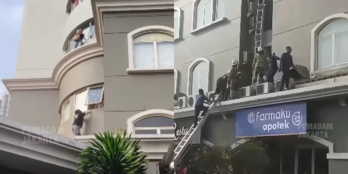Menyoroti kronologi insiden kebakaran yang melanda apartemen di kawasan Tanjung Duren, Jakarta Barat. (Dok. Instagram.com/@humasjakfire)